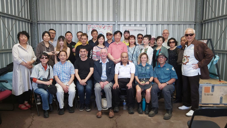 Community tree planting event in Melbourne's west